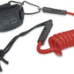 Bodyboard Leash Coiled Rope 4FT |Surf Accessories Replacement Surfboard Leash Red and Yellow