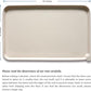 Hoki Found Silicone Pet Food Mats Tray - High-Lips Pet Dog Cat Bowl Mats - Dog Pet Cat Feeding Mat - Waterproof Dog Cat Food Mats -Pet Water Mats for Floors - Papayawhip