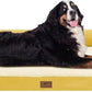Large Dog Bed Orthopedic Washable - Waterproof with Removable Cover - Memory Foam - Beds Bolster Pet - Couch Sofa - XXXL Large Big Jumbo Dogs - Ginger Yellow Giant Dog Bed