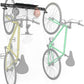 Bike Storage Rack Wall Mount Bike Rack | Steel Bike Mount Wall | Adjustable Bike Hangers for Garage (2 Bike Rack)
