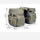 ZTZ Bike Bags for Bicycles Rear Rack, Waterproof Rear Bike Rack Bag with Rain Cover and Reflective Trim