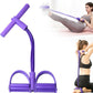 21 Fitness Resistance Bands-4 Tube Pedal Ankle Puller, Elastic Yoga Pedal Puller Resistance Band, Stretching Bands for Arm and Leg Workouts Abdomen, AB Training Auxiliary Device for Women Men