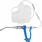 30ML Veterinary Metal Feeding Gun, Continuous Drench Gun Dosing Device Veterinary Adjustable Medicine Dispenser Husbandry Autonomous Feeding Tool, for Pig Cow, Sheep, Horse (Blue, 30ML+Kettle)