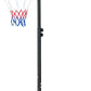 LSKSSNG Portable Adjustable Basketball Hoop System 5.4-7ft with 32Inch Shatterproof Backboard & Wheels, Suitable for Youth & Adults, Indoor/Outdoor