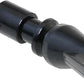 heyous 3PCS Aquarium Pump 360 Degree Free Rotation Black Plastic Nozzles Outlet Outflow Pipe Fitting Pet Supplies