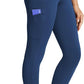baleaf Women's Fleece Lined Leggings Waterproof Winter Hiking Pants Thermal Running Tights Zipper Pockets High Waisted