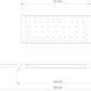WATER REBIRTH LED Aquarium Light, Full Spectrum Fish Tank Led Light with Aluminum Alloy Shell Extendable Brackets (12-18 in)