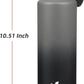 Insulated Water Bottle with Straw Lid,40 oz Stainless Steel Vacuum Metal Bottle with Silicone Handle,Gray Black