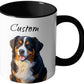 Custom Mug, Customized Photo Coffee Mug Oil Painting Effect, Personalized 11 Oz Ceramic Mug with Text Photo, Taza Personalizadas for Men Women