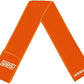 Streamer Football Towel, Sports Towel with Hook and Loop Fastener to Clean Football Visor and Gloves (Orange)