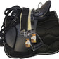 Leather English Riding Horse Black Saddle Starter Kit for Horse Riding Gift Set English Jumping Saddle 7 Pcs Combo Pack