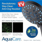 Hotel Spa AquaCare for California As-Seen-On-TV High Pressure Handheld Rain 50-mode 3-way Shower Head Combo with Adjustable Arm, Anti-clog Jets, Tub & Pet Power Wash, 6 ft. Hose, Matte Black