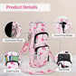 Betsey Johnson Insulated Water Bottle Pouch Holder Carrier Crossbag with Adjustable Shoulder Strap - Lightweight Polyester Accessories with Pockets Good for Hiking Sports