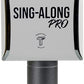 Sing-Along PRO Bluetooth Microphone - Wireless Karaoke Mic for Kids & Adults - Portable Home Karaoke Mic with Stereo Audio - Black
