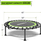 ONETWOFIT 42"/45" Rebounder Trampoline for Adults, Silent Mini Trampoline Indoor Exercise Fitness Trampoline Bungee Rebounder Workout Max Load 330lbs