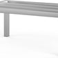 18 in X 30 in. Aquarium Stand | Industrial Style Aluminum Fish Tank Base with Open Frame Design