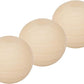 Amazon Basics Dog Toys, Interactive Glow Rubber Balls, (Pack of 3), 2.5 inch, Beige