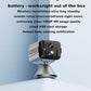 Cameras for Home Security-Indoor MiNi 1080P HD,Security Camera Wireless for Baby/Nanny/Pet/Dog/Cat, Infrared Night Vision,Magnetic Base Bracket,Cloud & SD Card Storage, (2.4 /5GHzWiFi)-Silver