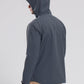 baleaf Men's Rain Jacket Waterproof Breathable Raincoat with Hood for Outdoor Hiking Traveling Cycling Windbreaker