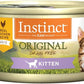 Instinct Original Kitten Wet Cat Food, Pate, Grain-Free - Real Chicken, 3 oz. Cans (Pack of 24)