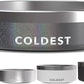 Coldest Dog Bowl - Anti Rust Metal, Non Slip, 3 Layers Insulated Stainless Steel Dog Bowls - Spill Proof & Heavy Duty - Water Bowl for Dogs, Cats & Pets, Dish Washer Safe (21 oz, Stardust Glitter)