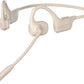 IHAO Open Ear Air Conduction Bluetooth Headphone Dual Mic Rotatable Boom Mic Active Noise Cancellation IPX5 Waterproof Bluetooth 5.4 Pain-Free Design for Sports Work Outdoor Activities-DG09 White
