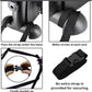 Mini Exercise Bike, himaly Under Desk Bike Pedal Exerciser Portable Foot Cycle Arm & Leg Peddler Machine with LCD Screen Displays