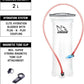 USWE Airborne Limited Race Edition with Water Bladder Included, Hydration Backpack for Men and Women, Ideal for MTB, Cycling, Mountain Biking