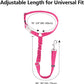 Plutus Pet Dog Seat Belt for Car Headrest, Reflective and Adjustable Restraint with Elastic Bungee for Safety, Vehicle Seatbelt Harness for Small Medium Large Dogs and Cats