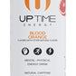 UPTIME Energy Drink, Blood Orange Sparkling, 12 Pack, Vitamin C, L Theanine, Calcium, Sugar Free Energy Drinks for Focus Support, 142mg of Natural Caffeine, 0 Calories, Clean, Natural, 12 fl oz Cans