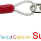 Petest 25ft Reflective Tie-Out Cable for Super Dogs Up to 250 Pounds