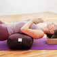 Sol Living Yoga Bolster Pillow Rectangular Meditation Cushion Cotton Meditation Accessories for Restorative Yoga Meditation Pillow Yoga Pillow Firm Body Pillow Bolster Pillow for Legs Removable Cover