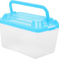 Transparent Plastic Turtle Fish Tank, Reptile Carrier, Feeding Tank, Glass Containers, Amphibia Container, Terrarium, Hamster Cages, Reptiles Commodity Mini