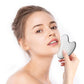 Tekson Facial Roller Massager, 3D Metal face Massage GuaSha Tool for Eye Reduce Puffiness, Face Lift, Anti-Aging, Skin Tightening