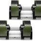 SMRTFT NUOBELL Adjustable Dumbbells | The Original All-in-One NUOBELL Adjustable Dumbbell Set | Feel Real Like Traditional Dumbbells | Highly Durable | Best 2 Year Warranty