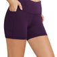 baleaf Women's 8"/ 5"/ 3" Biker Shorts High Waist Yoga Workout Gym Running Volleyball Spandex Shorts with Pockets