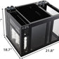 Innovative Marine 50 Gallon INT Internal Overflow Lagoon Aquarium - Complete Reef System with Black APS Stand with Leveling Frame
