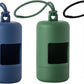SLSON 3Pack Dog Poop Bag Holder for Leash Lightweight Pet Waste Bag Dispenser with Leash Attachment Portable Plastic Doggie Poop Bag Dispensers,Blue Green Black