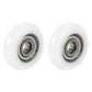 uxcell 625ZZ Ball Bearing Guide Pulley Roller Round Wheel 5x23x7mm Double Metal Shielded (GCr15) Chrome Steel Bearings 2pcs