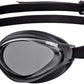 ARENA Unisex Python Racing Swim Goggles for Men and Women Anti-Fog No Leak Max Comfort Dual Strap, Mirror/Non-Mirror Lens