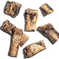 Jack&Pup Rib Bones for Dogs, All Natural Beef Bones for Dogs, Single Ingredient Bone Marrow, Dog Rib Bone Bites (24 Oz Bag)