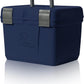 HORZE Smart Grooming Box for Horses, Dogs, Cats with Removable Tray | Non-Slip, Crack Resistant | 16" x 12" x 12" - Dark Blue - One Size