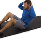 MICRODRY Deluxe Fitness Exercise Yoga Mat for Home & Gym, Extra Thick for High Impact Training, Multi Layered Skid Resistant Surface, Odor Neutralizing with Carrying Strap