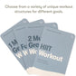 Weightlifting Elevate Exercise Cards: Comprehensive Weightlifting Card Deck for Gym Fitness. Requires Gym Equipment. Includes 65 exercises, 8 bonus challenges, and 4 unique workout formats.