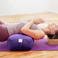 Sol Living Yoga Bolster Pillow Rectangular Meditation Cushion Cotton Meditation Accessories for Restorative Yoga Meditation Pillow Yoga Pillow Firm Body Pillow Bolster Pillow for Legs Removable Cover