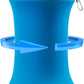 ADHD Wobble Stool, Yoga Ball Chair, Ergonomic Active Sitting Stool for Adults,Kids, Improves Focus, Posture Balance Adjustable Height, Non-Slip Base for Home, School, Exercise, Yoga (Blue)