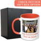 Personalized Coffee Mug, Custom Photo Text 11 Oz Ceramic Mug, Customized Picture Name Tea Cup, Unique Gift Idea, Taza Cafe Personalizadas Fotos, Cute Custom Gifts Mom Women Men, Mother's Day, Orange