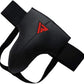 RDX Groin Protector for Boxing, Muay Thai, Kickboxing and MMA Training, Maya Hide Leather Abdo Gear for Martial Arts , SATRA Approved Abdominal Guard for Karate and Taekwondo