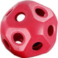 Cute 15.7" Horse Treat Ball, Carrot Feeding Toy Ball Multifunctional Hanging Treat Snack Ball for Horse Stable Stall Paddock Rest, Red