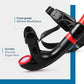 ZIONOR Snorkel Lap Swimming Swimmer Training Diving Snorkeling Comfortable Mouthpiece One-Way Purge Valve for Pool Open Water